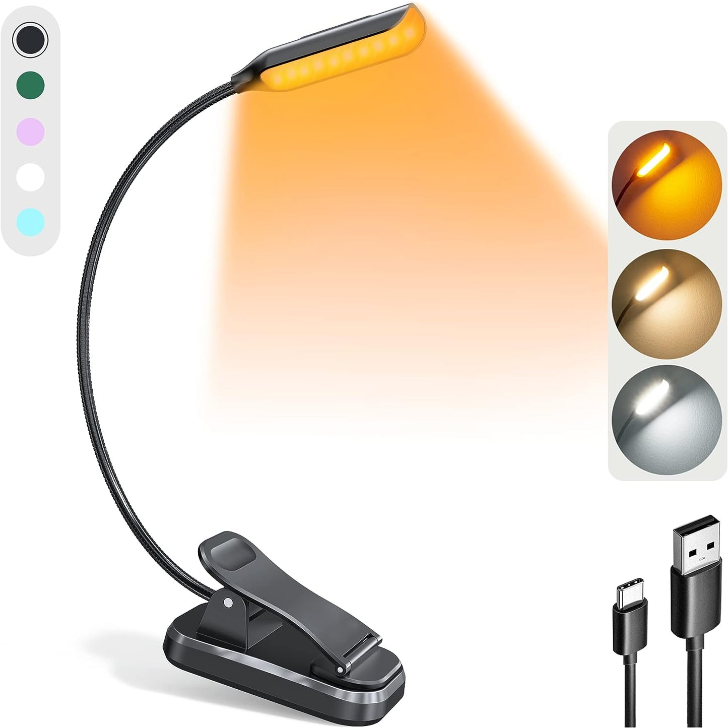 A11 Mini Clip-On Book Light