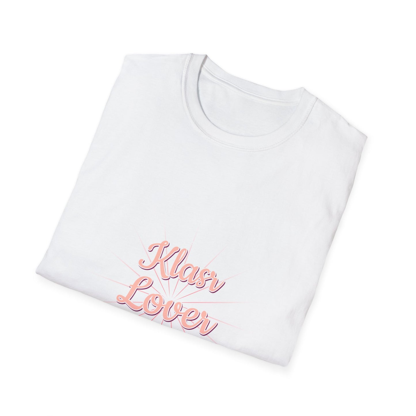 Klan Lover Unisex Softstyle T-Shirt, Casual Wear, Graphic Tee, Gift for Friends, Streetwear Fashion, Everyday Style, Heart Design