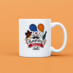 Custom Couple Mug – His & Hers Design