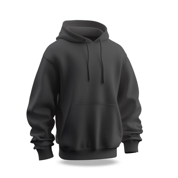 Retro Box Print Hoodie –Off White