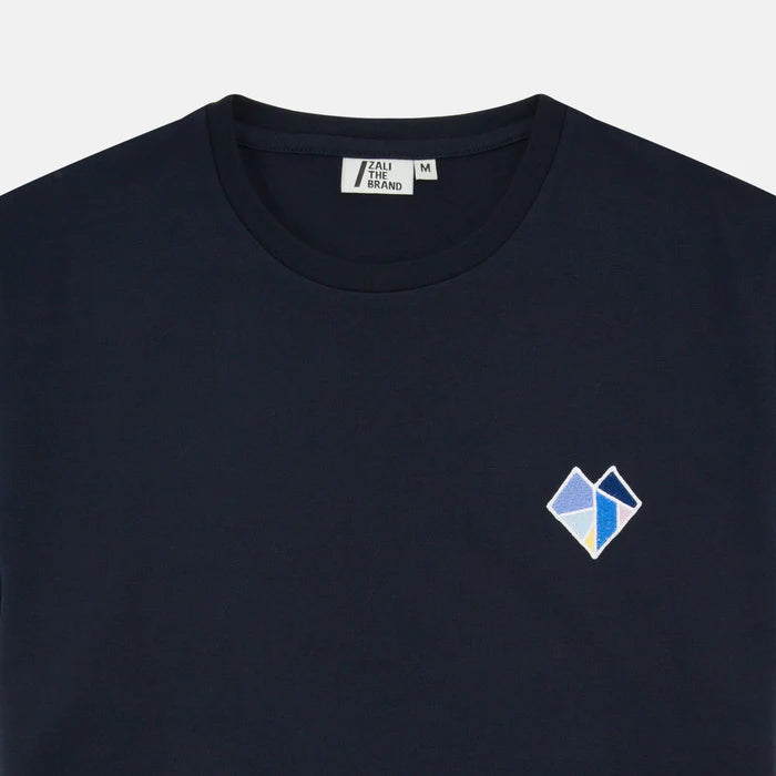 Palm Breeze Summer Tee – Blue Edition